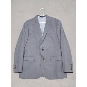J Crew Blazer Mens 42R (Fits 40R) Gray Ludlow Slim Fit Italian Cotton Jacket